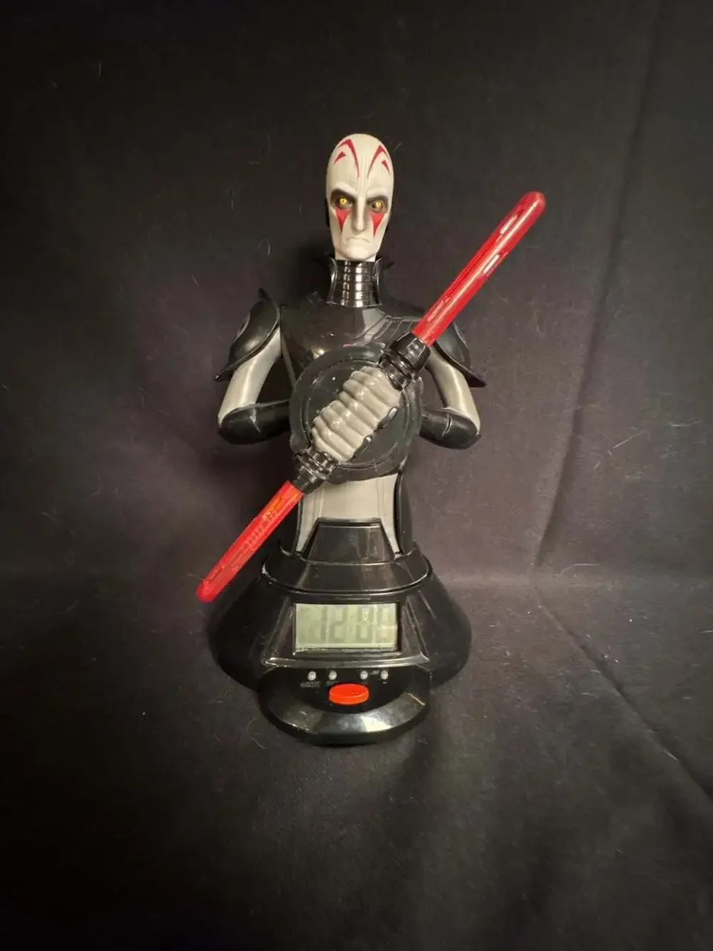 Star Wars Rebels The Inquisitor Spinning Lightsaber Alarm Clock Spin Master